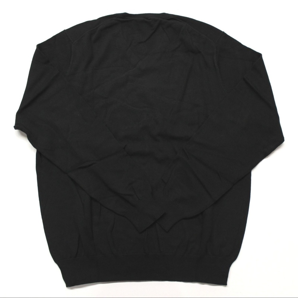 Chaps Big Sky V-Neck Sweater (63435) Black - XL - Picture 3 of 5
